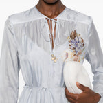 Abito lungo Coco Billow in azzurro Zimmermann - donna 