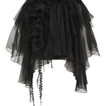 Blusa con volant e decorazioni floreali in nero Zimmermann - donna 