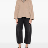 Felpa in lana double roland in beige 's maxmara - donna 