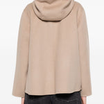 Felpa in lana double roland in beige 's maxmara - donna 