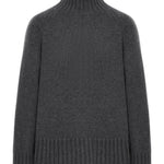 Maglione a collo alto con maniche raglan in grigio 's maxmara - donna 
