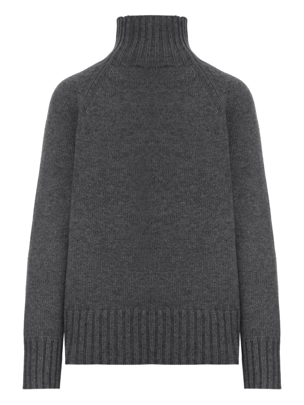 Maglione a collo alto con maniche raglan in grigio 's maxmara - donna 