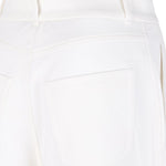 Pantaloni con passanti in bianco 's maxmara - donna 