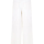 Pantaloni con passanti in bianco 's maxmara - donna 