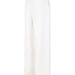 Pantaloni con passanti in bianco 's maxmara - donna 