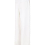 Pantaloni con passanti in bianco 's maxmara - donna 