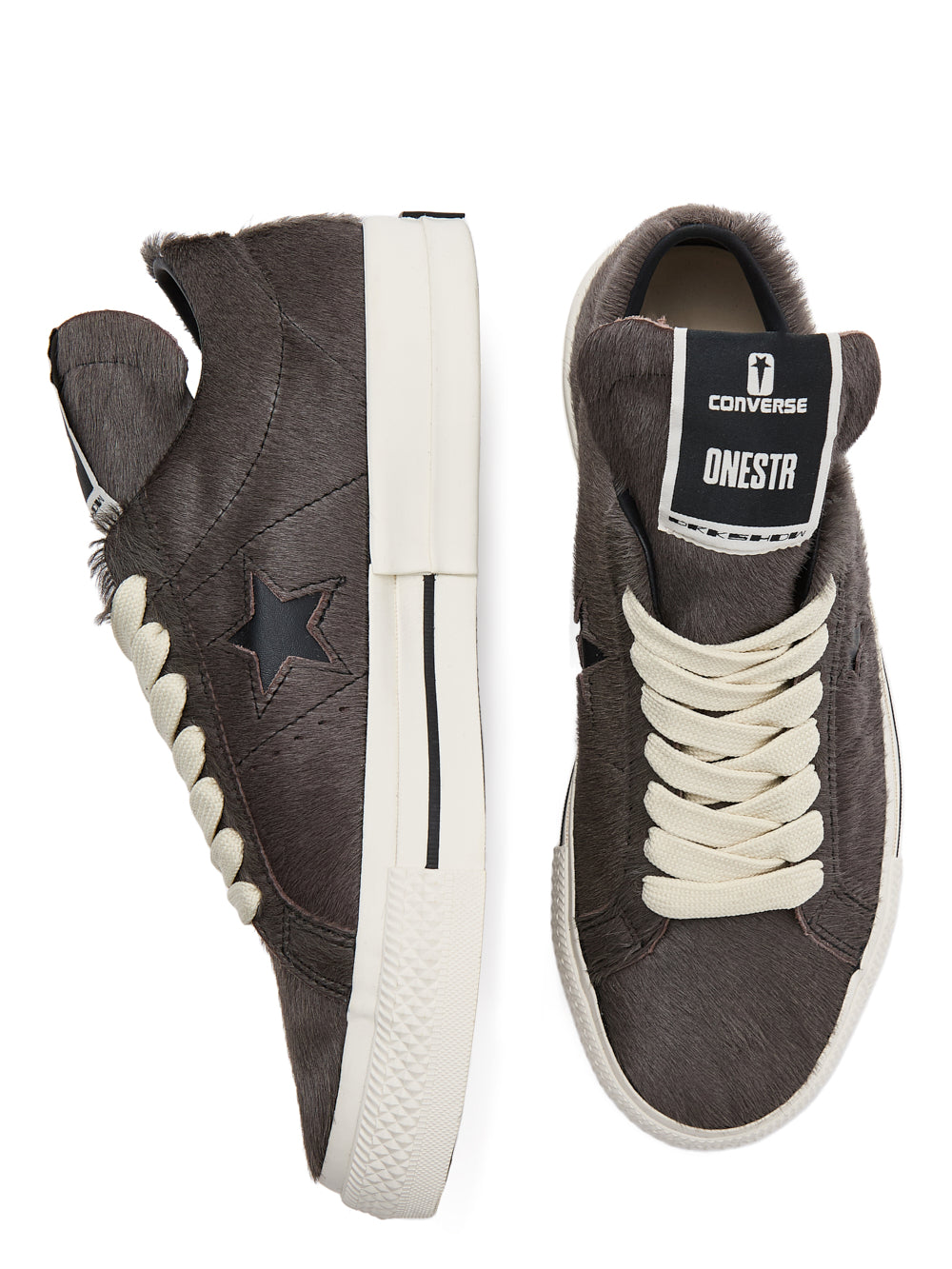 Sneakers one star in nero 