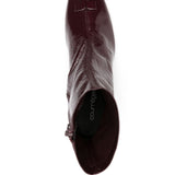 Stivaletti70mm in bordeaux di Courrèges - donna 