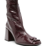 Stivaletti70mm in bordeaux di Courrèges - donna 