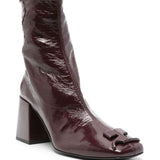 Stivaletti70mm in bordeaux di Courrèges - donna 