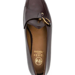 Mocassini comporta in pelle in marrone Edhèn milano - uomo 