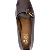 Mocassini comporta in pelle in marrone Edhèn milano - uomo 