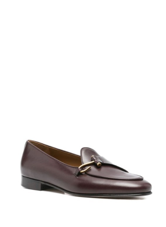 Mocassini comporta in pelle in marrone Edhèn milano - uomo 