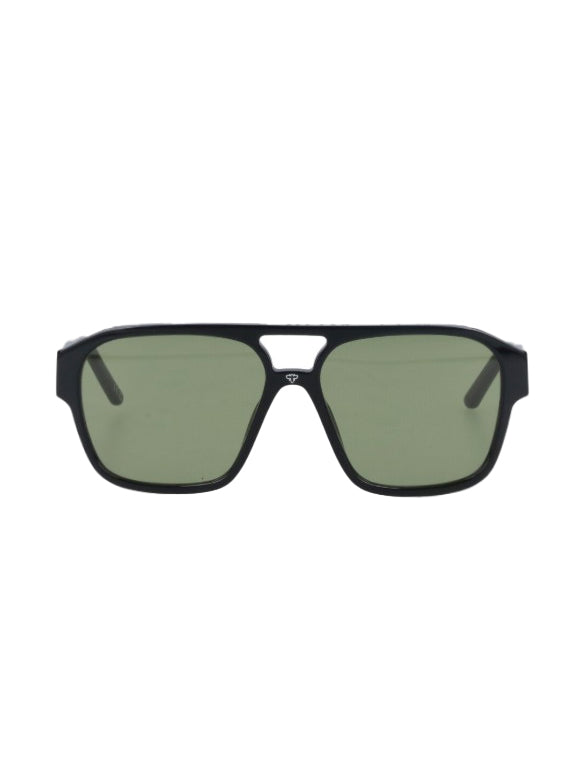 Occhiali da sole in acetato in nero Face.hide - unisex<BR/><BR/> 