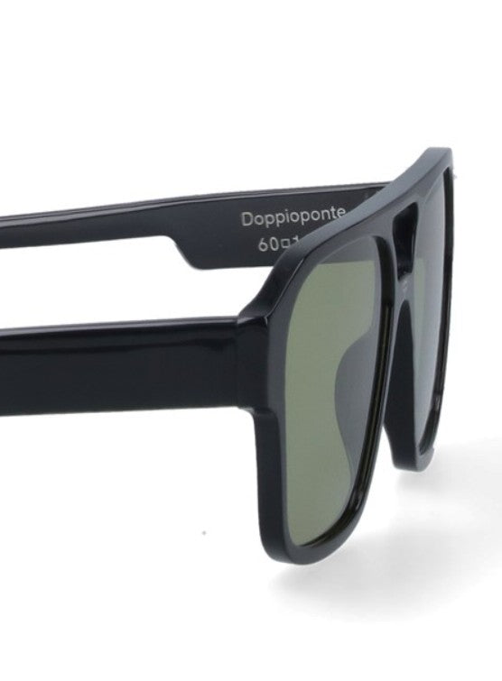 Occhiali da sole in acetato in nero Face.hide - unisex<BR/><BR/> 