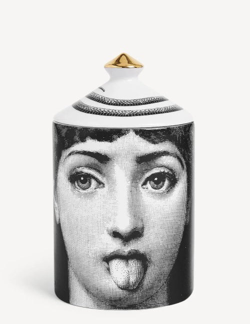 SE POI Candela profumata - Decoro Mascherina - Fragranza Frutto Proibito Fornasetti 