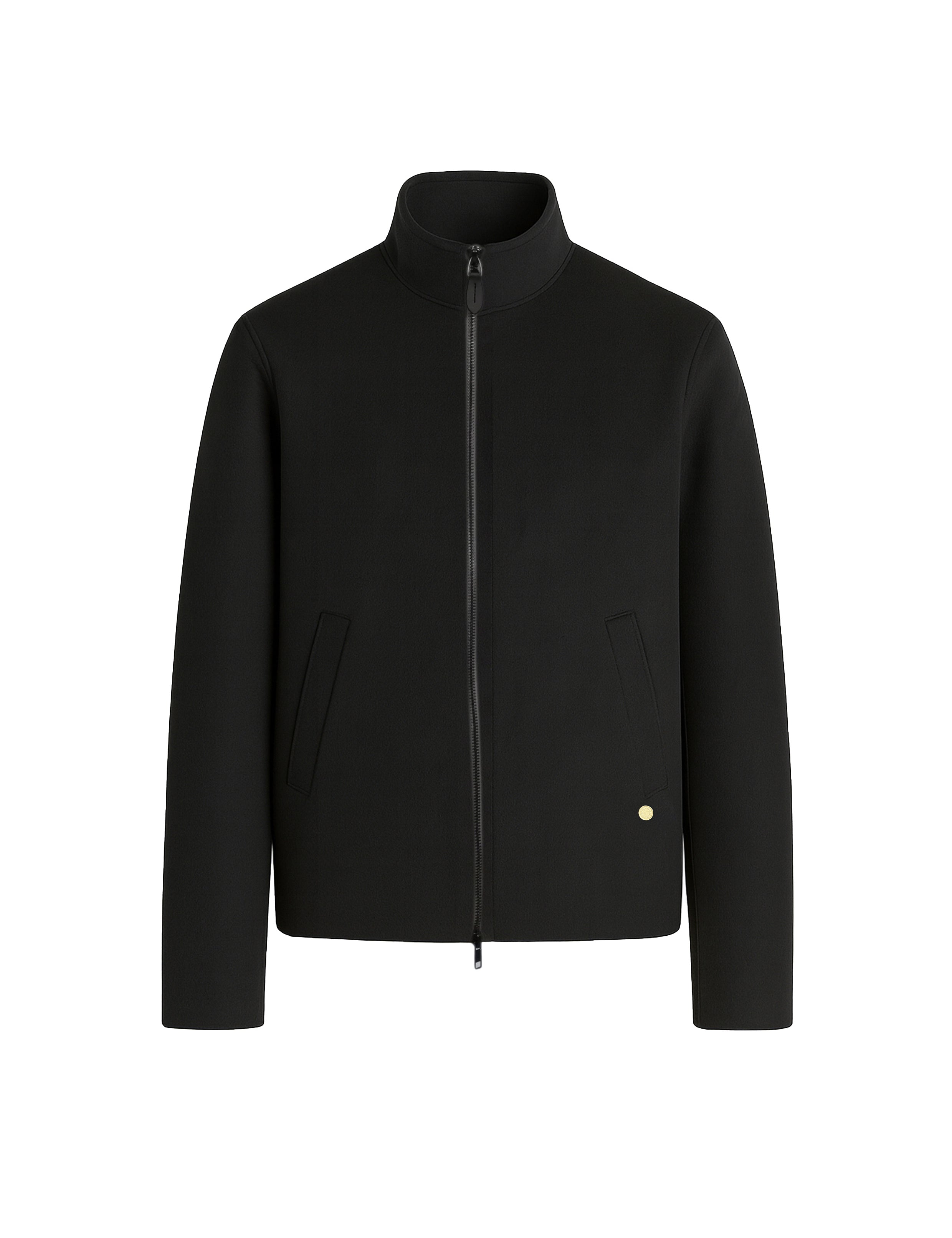 Giacca con zip in nero Grayed - uomo 