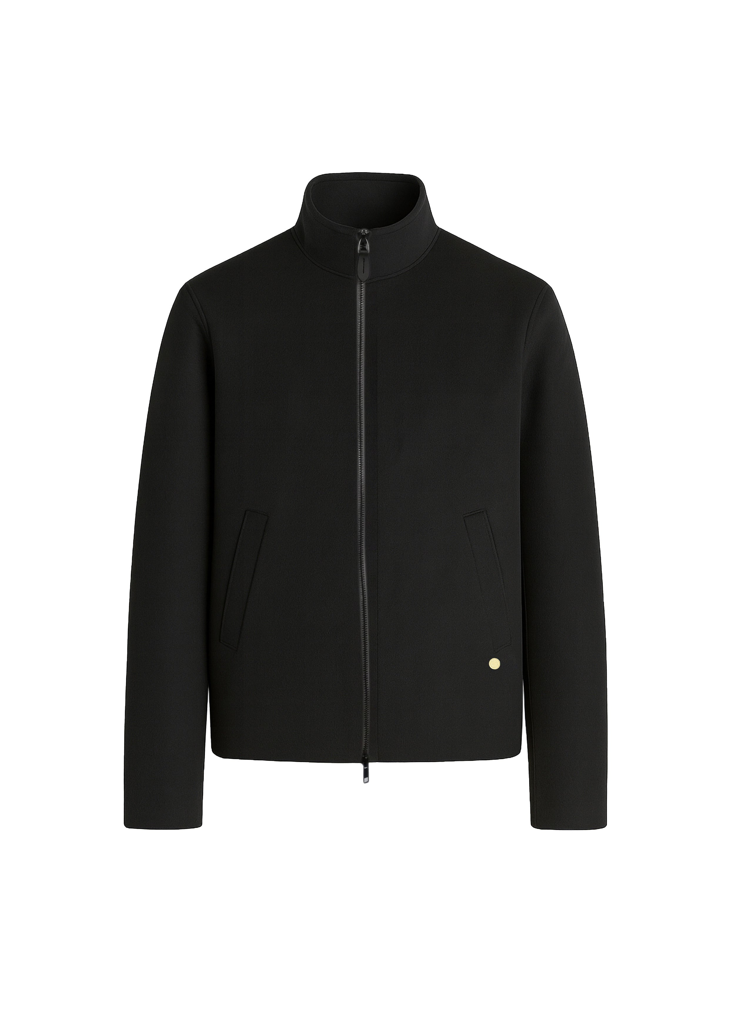 Giacca con zip in nero Grayed - uomo 