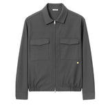 Giacca con zip in grigio Grayed - uomo 