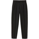 Pantaloni a gamba dritta albert in nero Grayed - uomo 