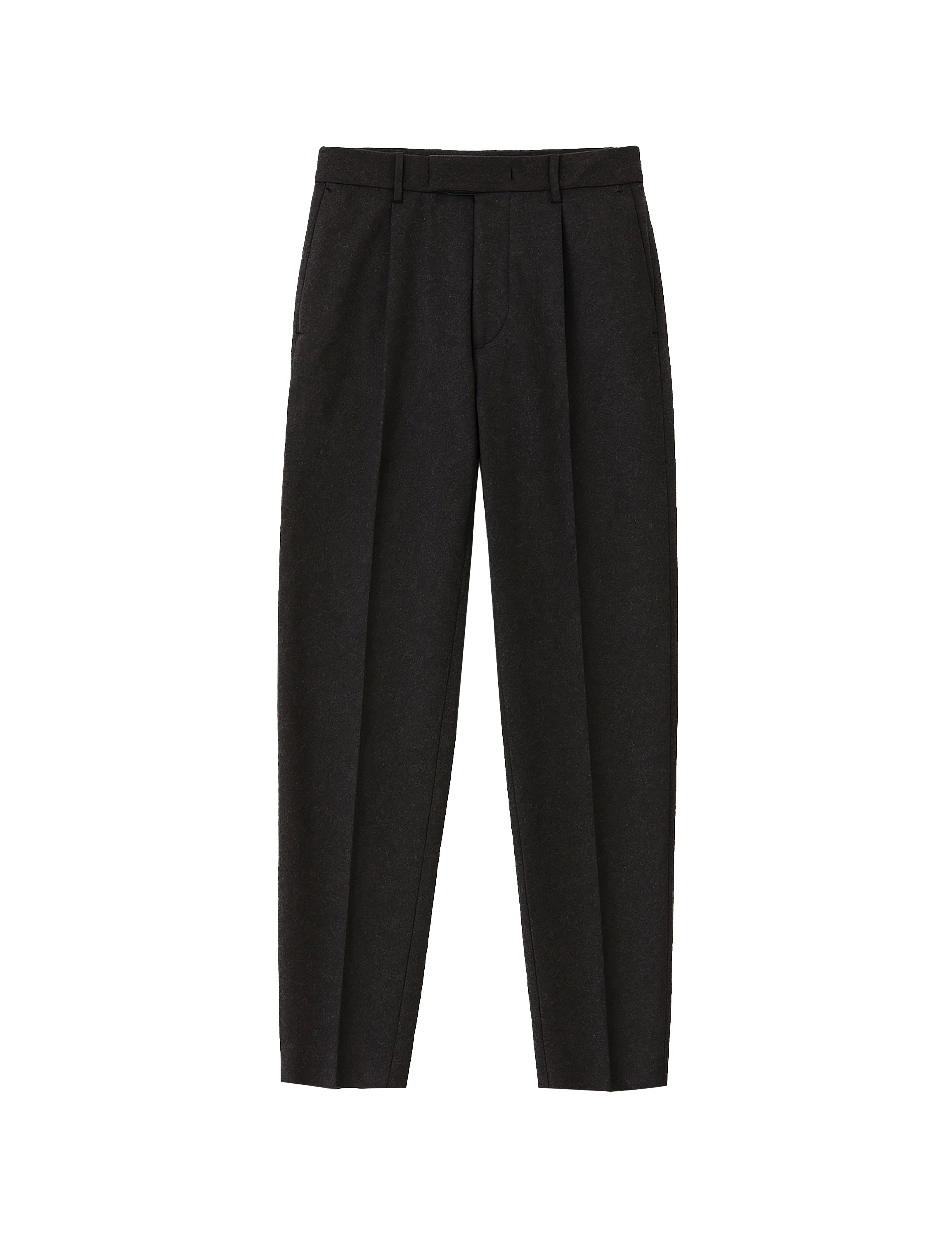 Pantaloni a gamba dritta albert in nero Grayed - uomo 