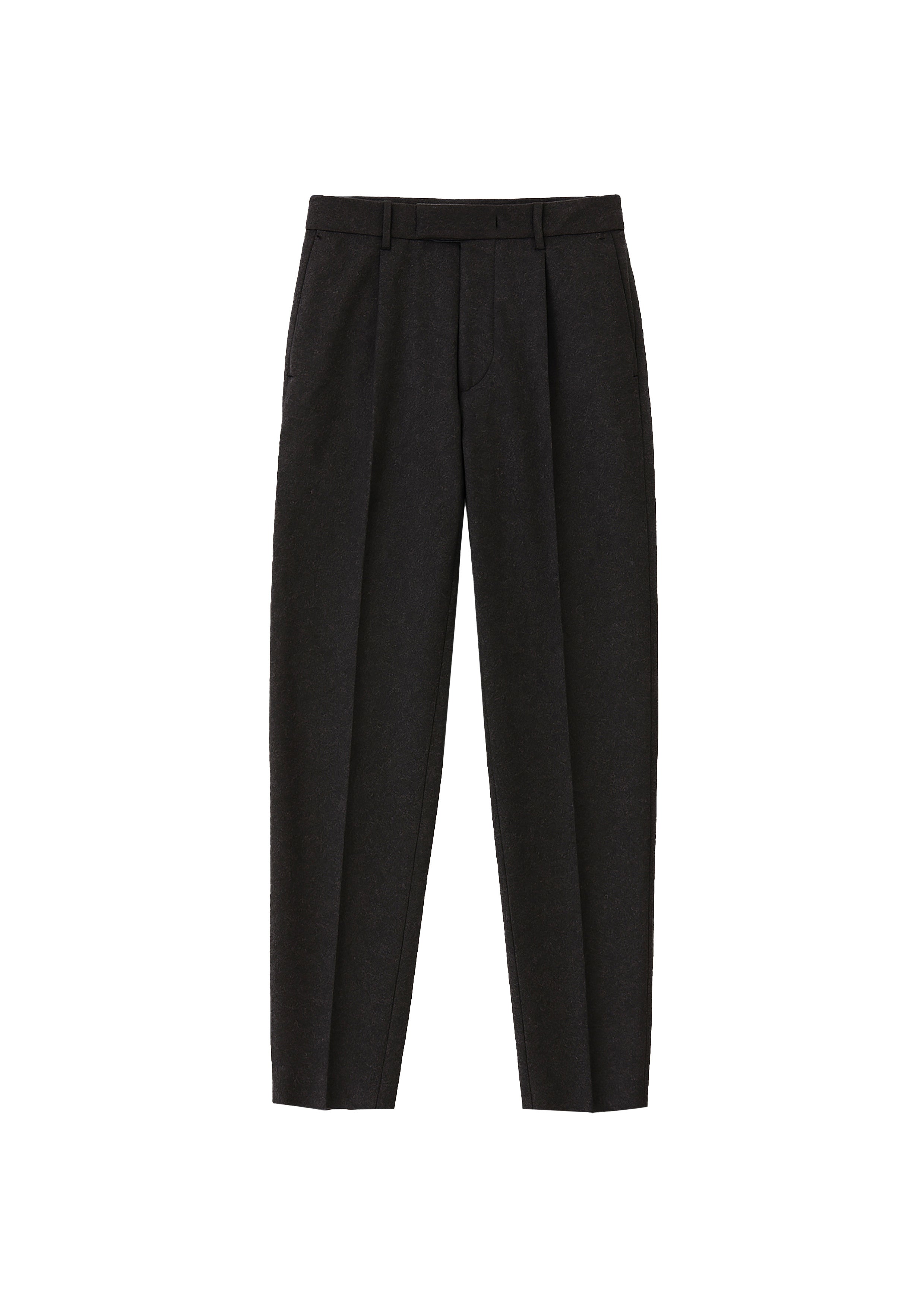 Pantaloni a gamba dritta albert in nero Grayed - uomo 