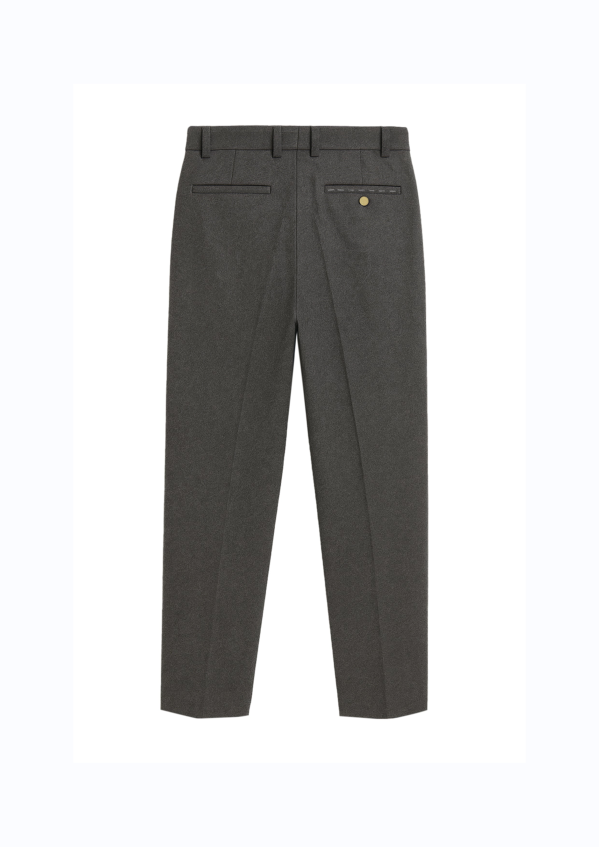 Pantaloni a gamba dritta albert  in grigio Grayed - uomo 