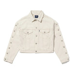 Giacca denim in bianco Levi's blue tab - uomo 