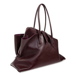 Borsa la passeggiata medium in viola The Attico - donna<BR/> 
