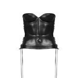 Corsetto formato ad acqua in nero 