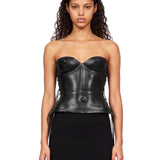 Corsetto formato ad acqua in nero 