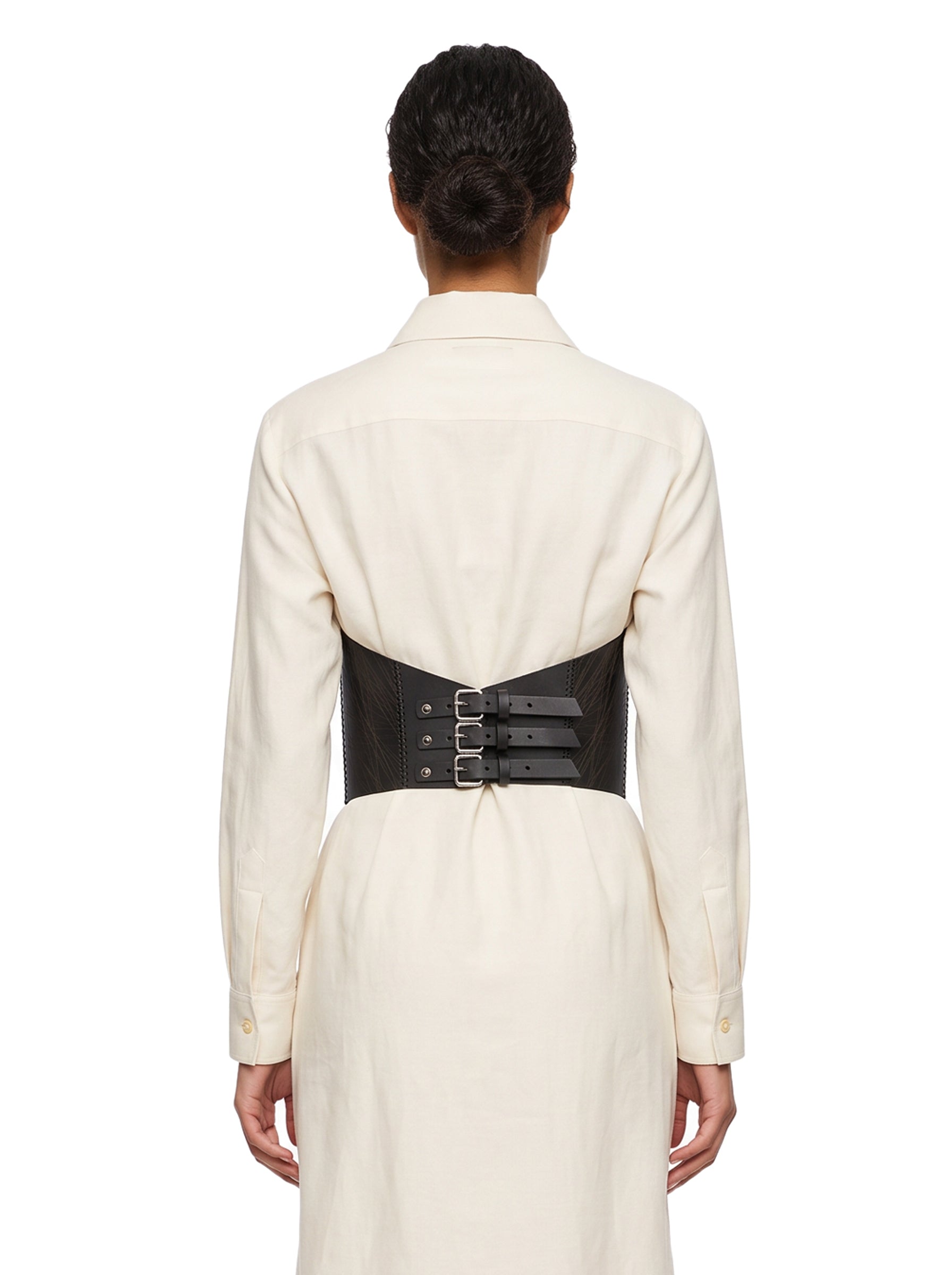 Cintura corsetto Hagata in nero 