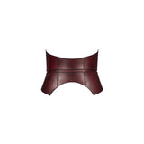 Cintura corsetto in bordeaux 