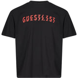 T-shirt Guestlist in nero 