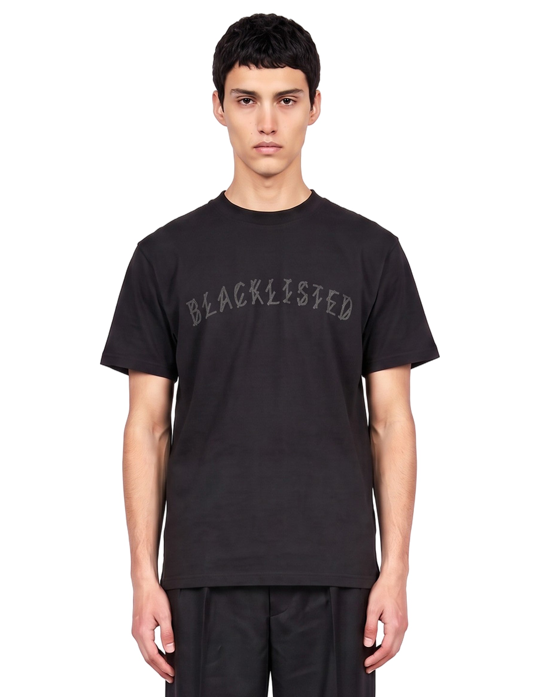 T-shirt Blacklisted in nero 