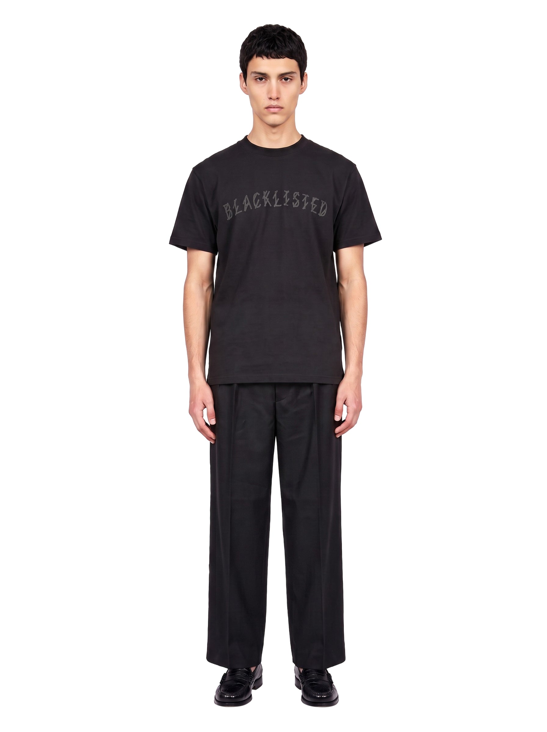 T-shirt Blacklisted in nero 