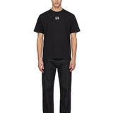 T-shirt U8 con grafica in nero 