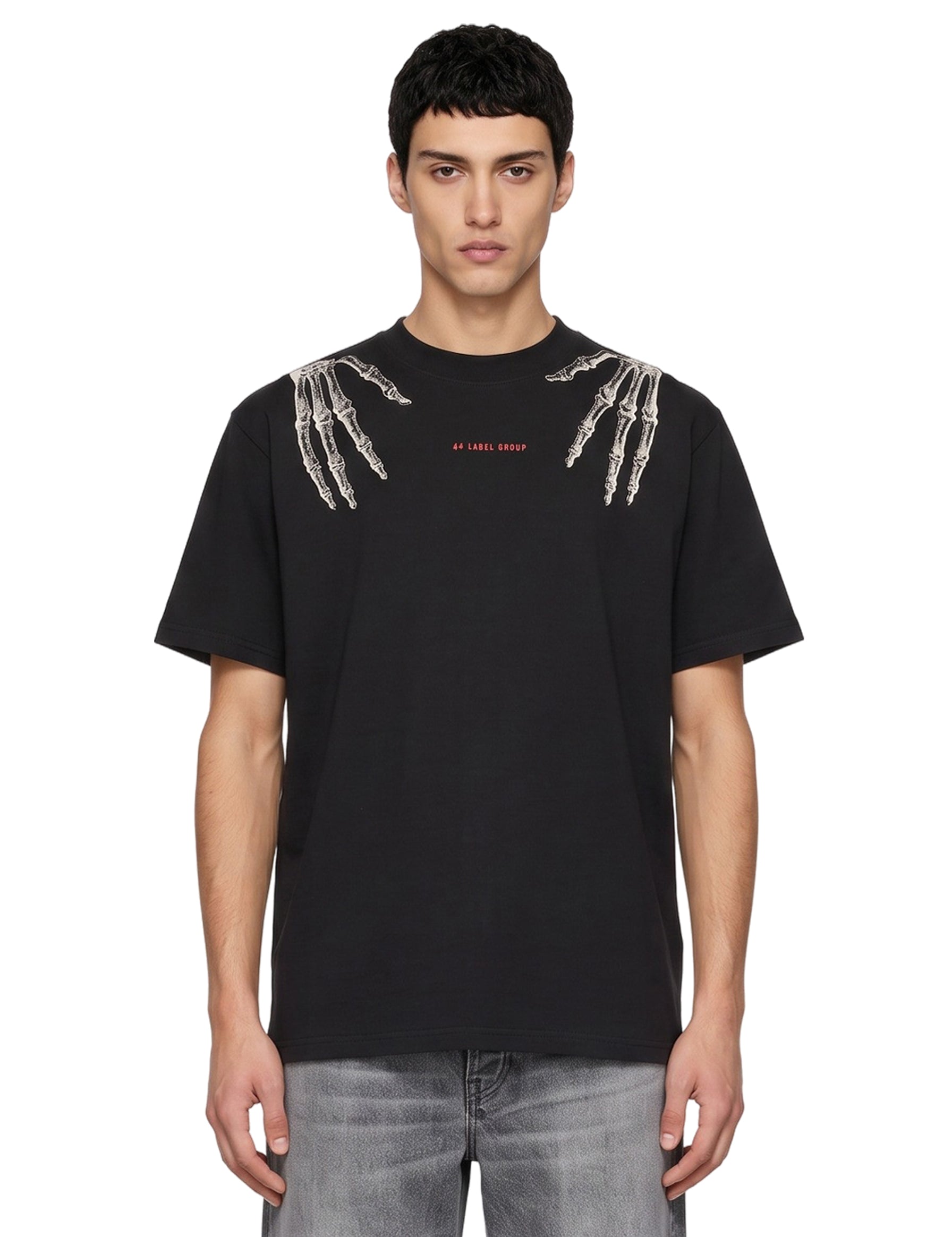 T-shirt Time in nero 