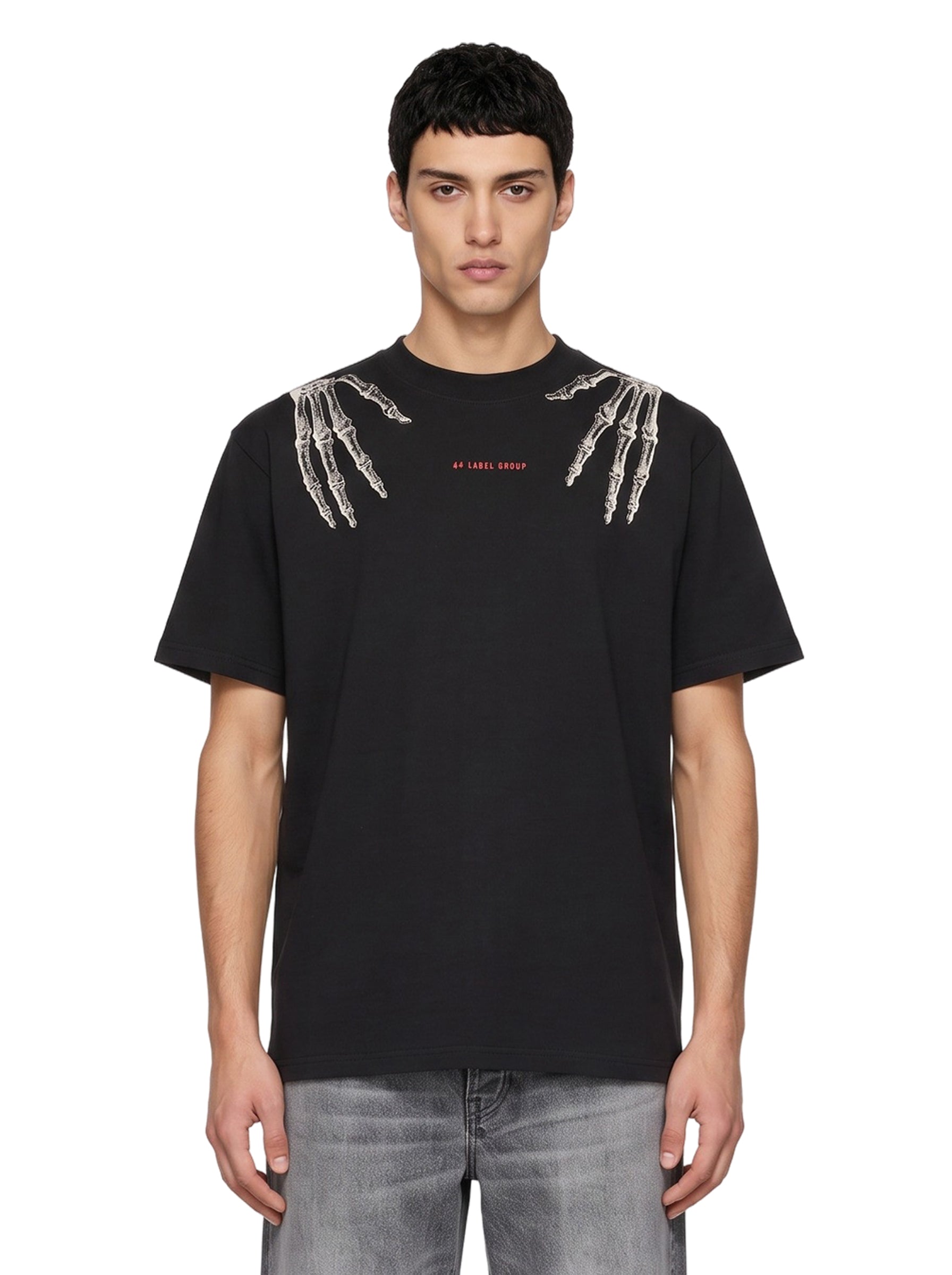 T-shirt Time in nero 