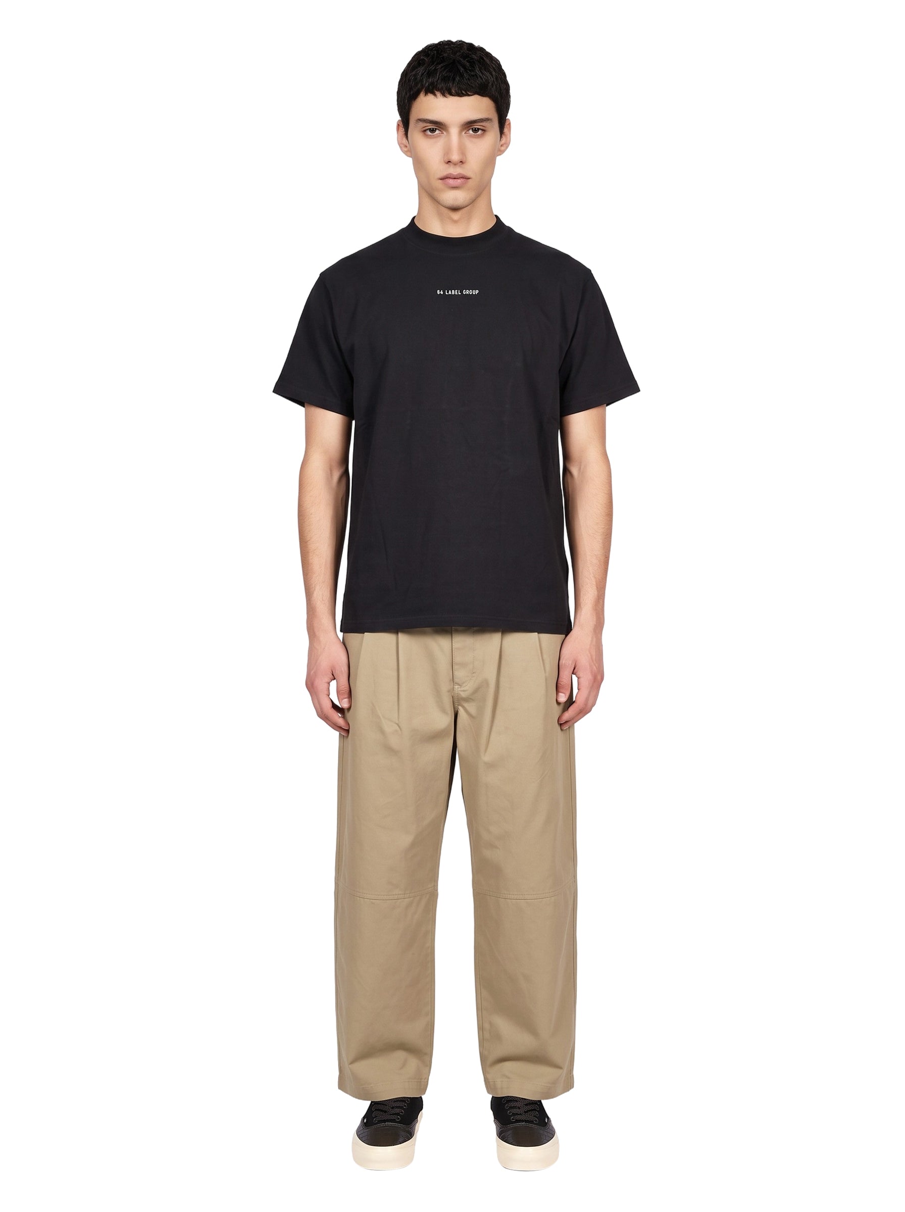 T-shirt Graff in nero 