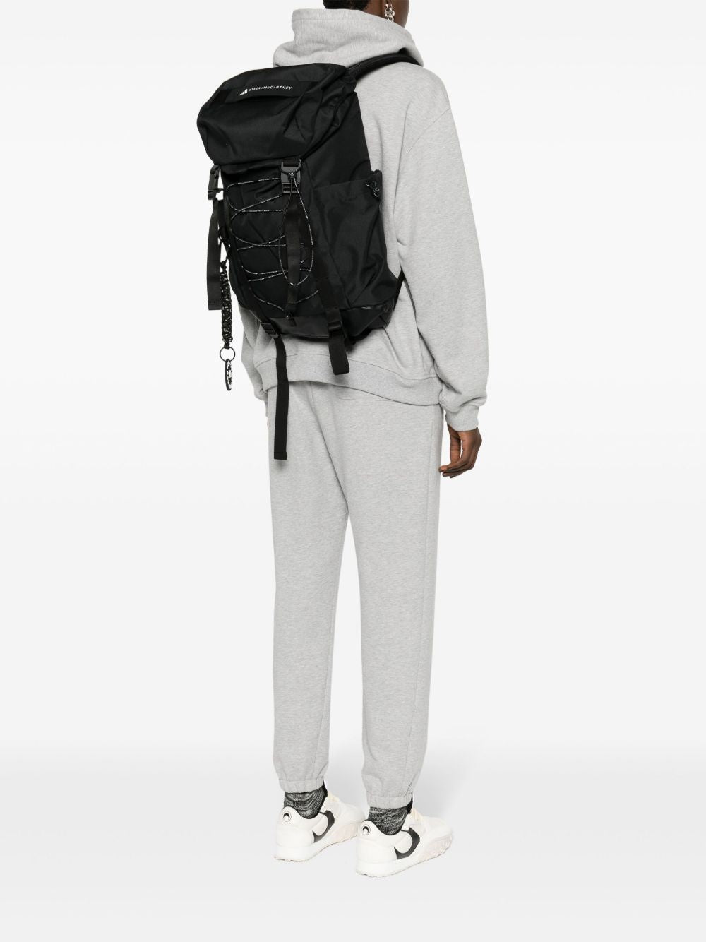 Zaino grade stringato in nero Adidas by stella mc cartney - donna 
