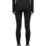 Leggings con logo in nero 
