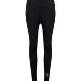 Leggings con logo in nero 