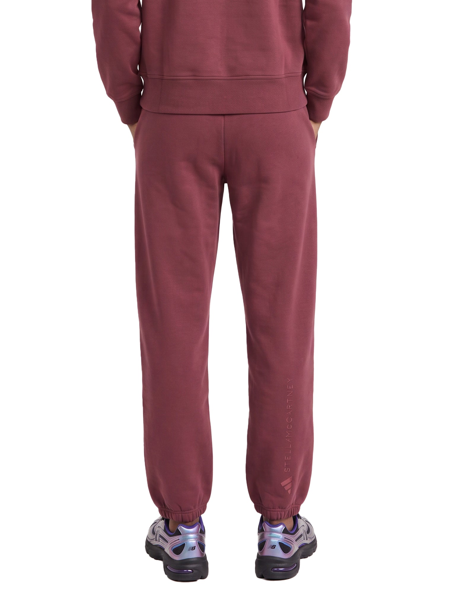 Pantaloni da tuta in bordeaux 