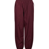 Pantaloni sportivi asmc zip tp in marrone 