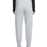 Pantaloni tuta con logo in grigio 