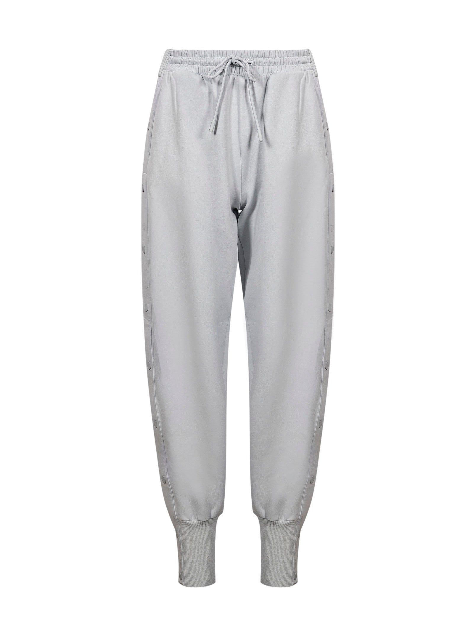 Pantaloni tuta con logo in grigio 
