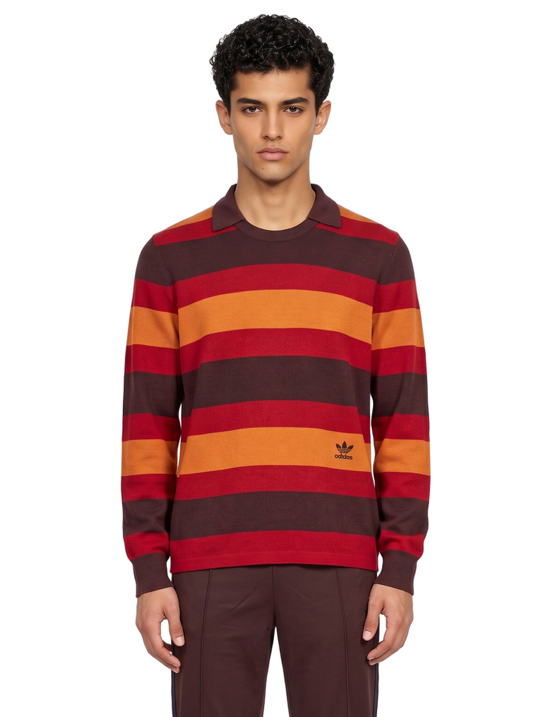 Maglia a righe multicolor 