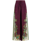Pantaloni Ruthie stampa floreale multicolore 