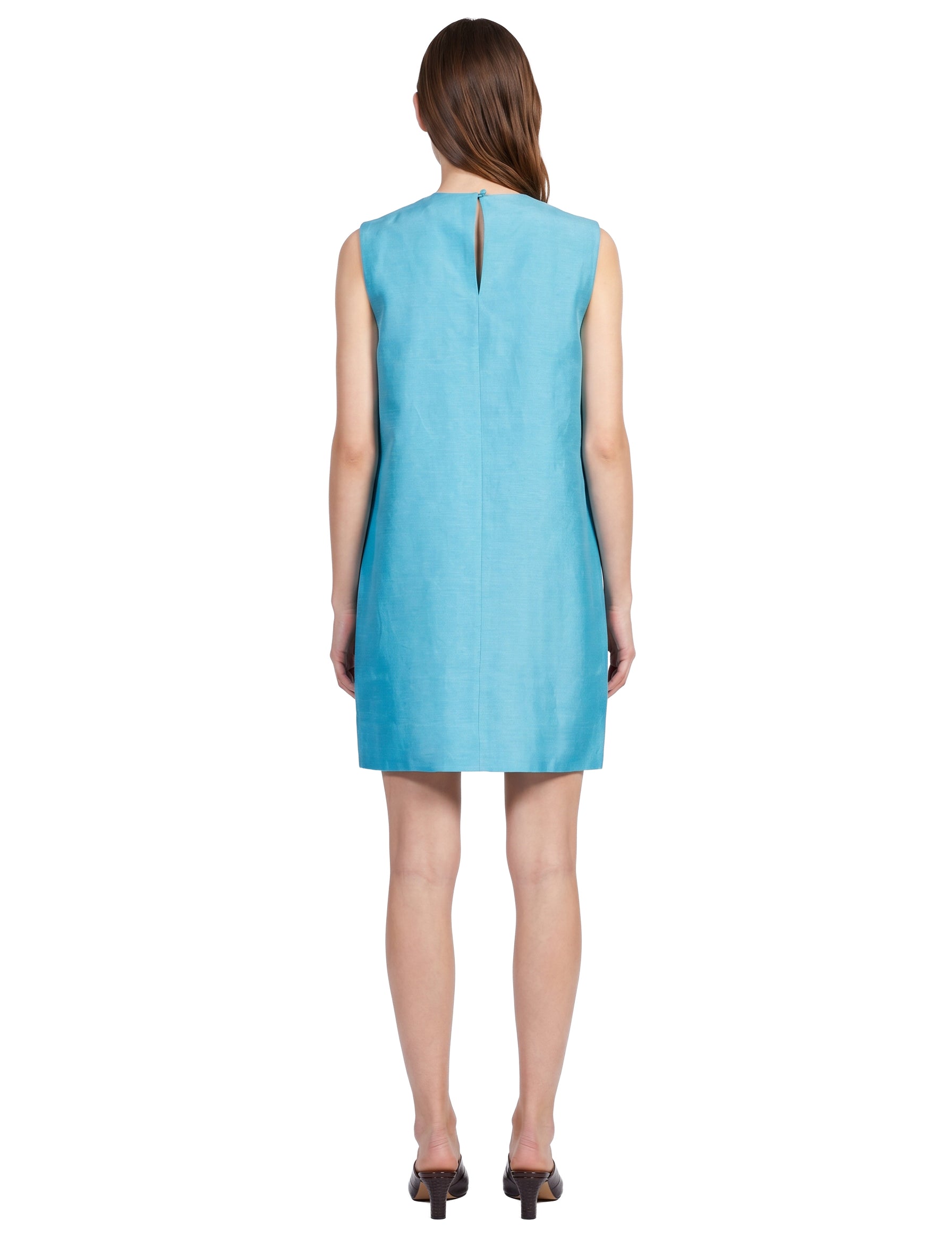 Abito mini Lenny con perline multicolor 